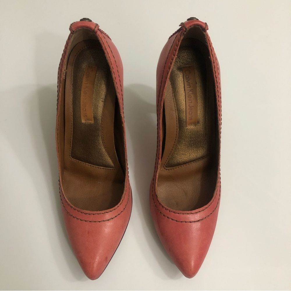 Calvin Klein Pumps - Pink Leather